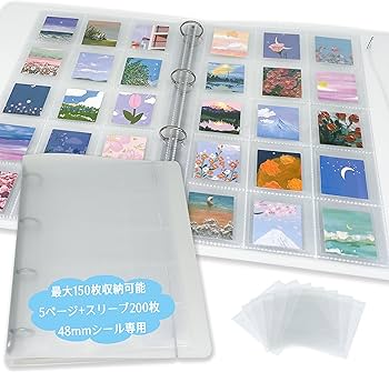 Amazon.co.jp: ビックリマンチョコ シール 収納 ファイル 48mmシール