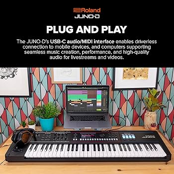 Amazon | シンセサイザー ローランド ROLAND JUNO-D6 ジュノ 61鍵盤