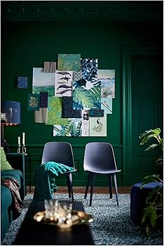 Amazon｜IKEA ODGER チェア ブルー｜ダイニングチェア オンライン通販