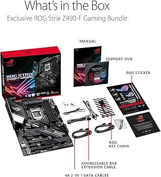 Amazon | ASUS ROG STRIX Z490-F GAMING LGA 1200 (Intel 第10世代