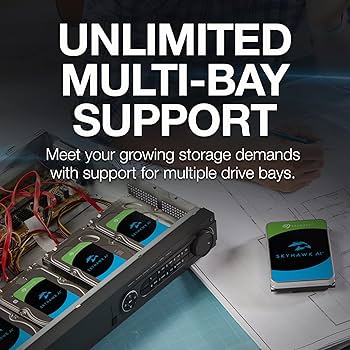 Amazon.com: Seagate Skyhawk AI 8TB Video Internal Hard Drive HDD
