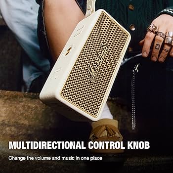 Amazon.com: Marshall Middleton II Bluetooth Speaker - Cream