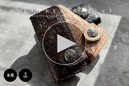 Amazon | [デイズアート] 財布 長財布 メンズ 本革 レザー バイカーズ