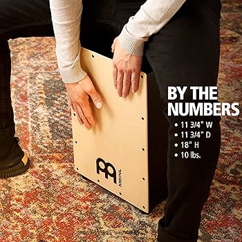 Amazon | MEINL Percussion マイネル カホン MCAJ100BK-MA+ 純正