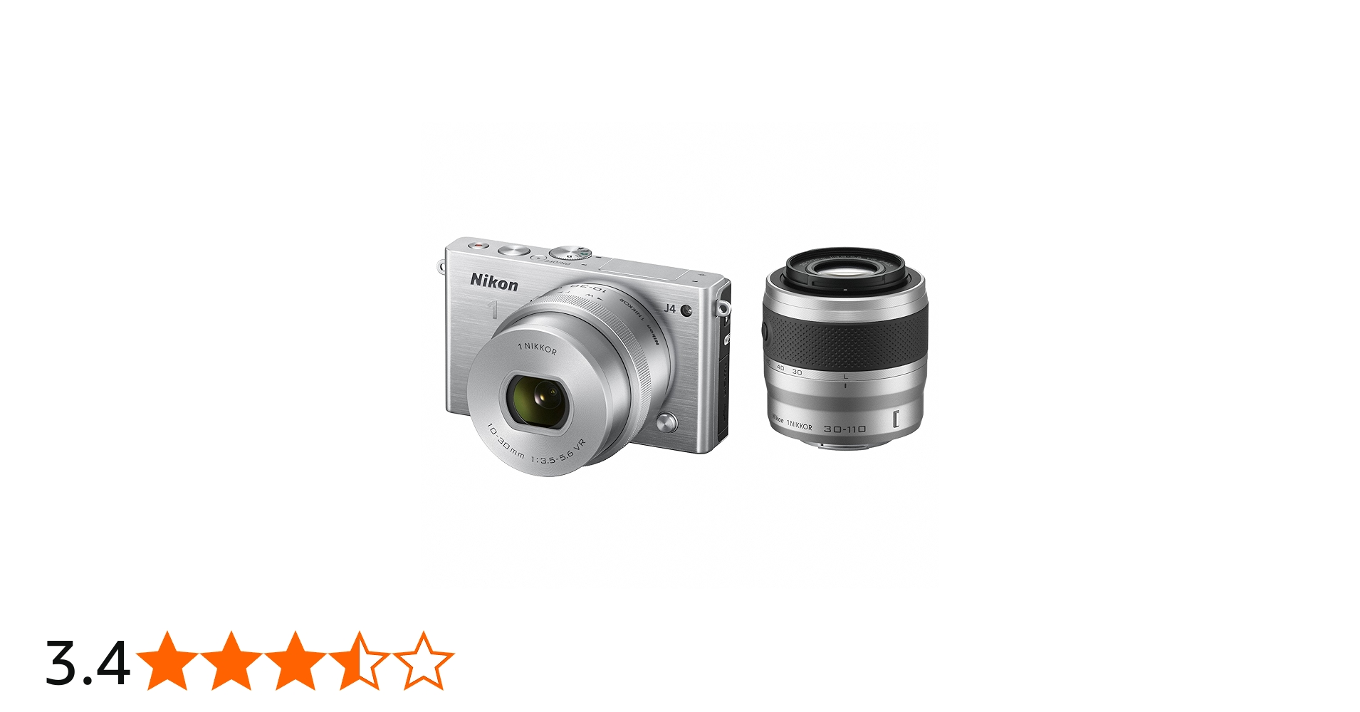 Amazon | Nikon ミラーレス一眼 Nikon1 J4 ダブルズームキット