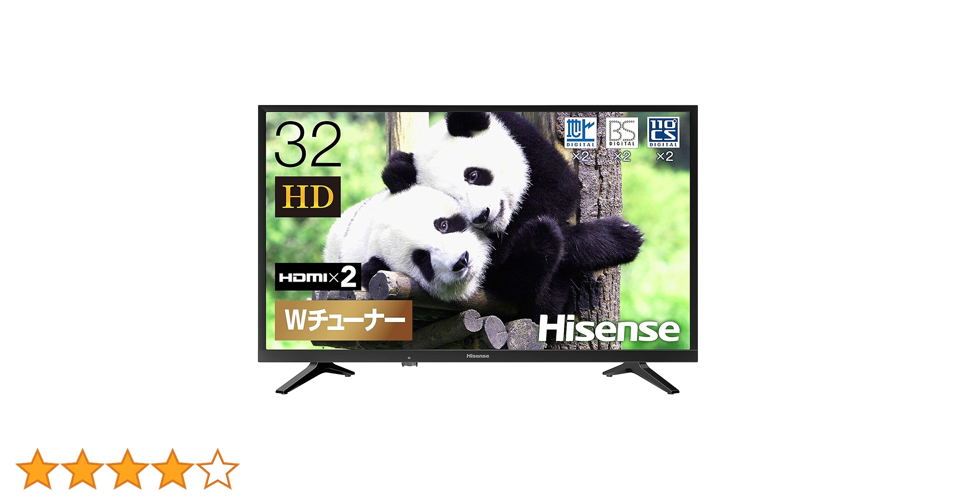 Hisense 32型液晶テレビ 32K30（2018年製） 32k30 | ハイセンス