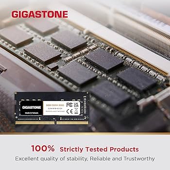 DDR4 RAM Laptop Only】 GIGASTONE 16GB Kit (2x8GB) DDR4 2666MHz