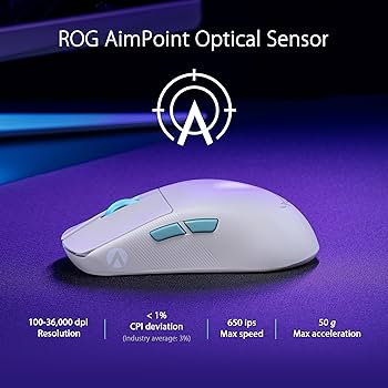 Amazon.co.jp: 【FPS向け】ASUS 超軽量54g Aim Lab ワイヤレス