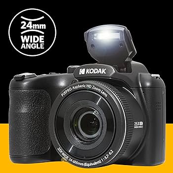 Amazon | KODAK PIXPRO AZ255-BK 16MP Digital Camera 25X Optical