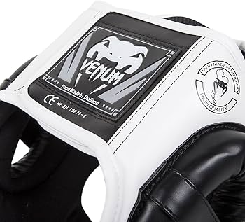 Amazon | Venum Challenger 2.0 ヘッドギア - ブラック/ホワイト