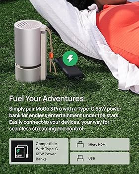 Amazon.com: XGIMI MoGo 3 Pro NEW Portable Projector, Google TV