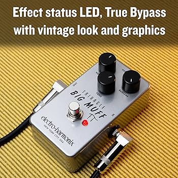 Amazon.com: Electro-Harmonix Triangle Big Muff Pi Fuzz Pedal