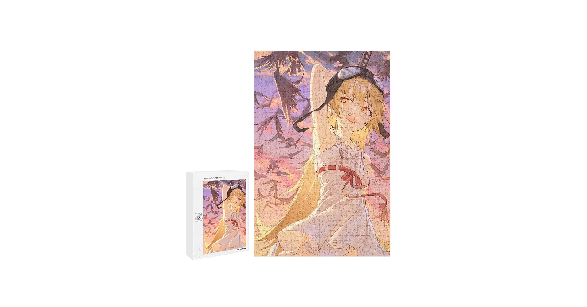 Amazon.co.jp: ジグソーパズル アニメ 忍野忍 物語シリーズ 「化物語