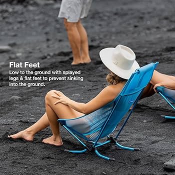 Amazon.com: Helinox Beach Chair, 3.18lbs, Lightweight, Lower