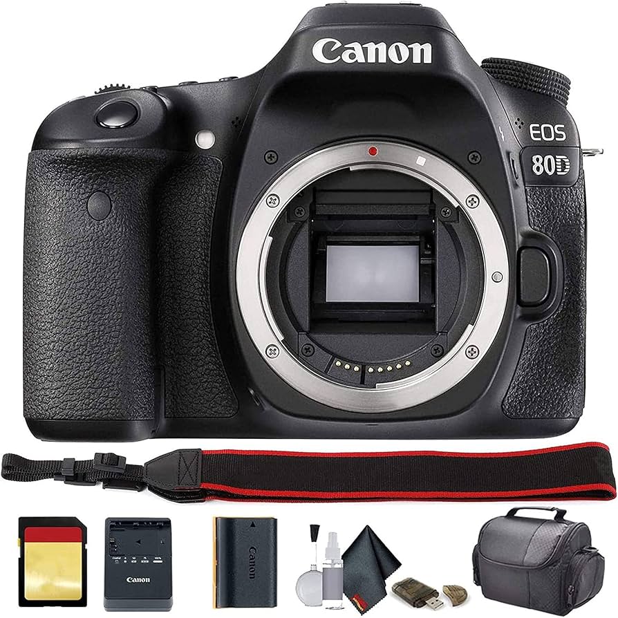 Amazon.com : Canon EOS 80D DSLR Camera (1263C004) - Beginner