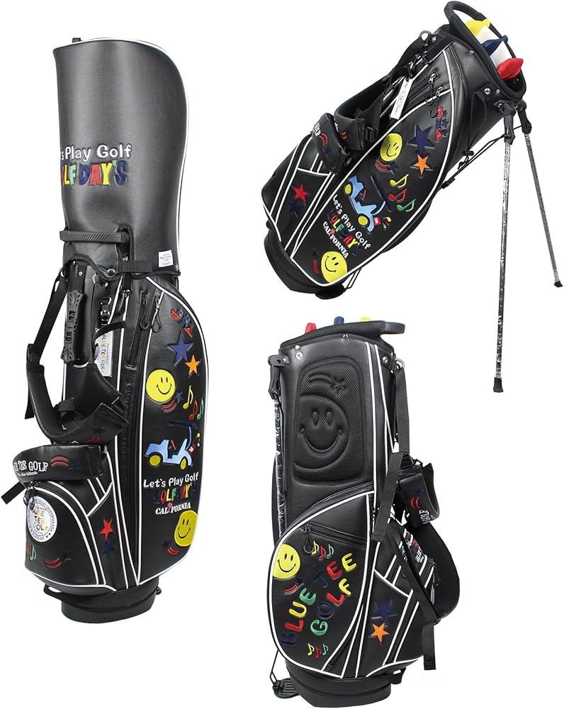 Amazon | BLUE TEE GOLF California 【スマイル & カート】 スタンド