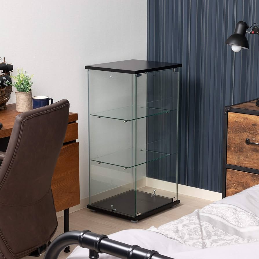 Amazon.co.jp: 不二貿易 コレクションケース フィギュアケース 3段 幅