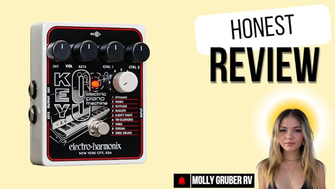 Amazon.com: Electro-Harmonix KEY9 Electric Piano Machine Pedal