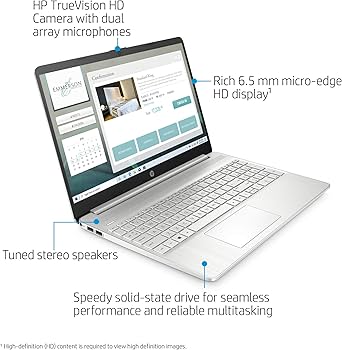 Amazon.co.jp: HP 15インチ HDノートパソコン 8GB RAM 256GB SSD