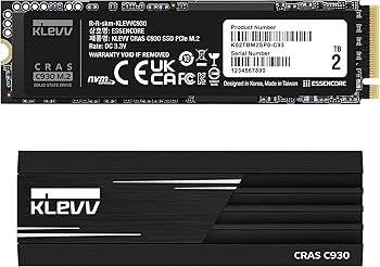 Amazon.com: KLEVV CRAS C930 2TB M.2 2280 NVMe PCIe Gen4x4 Internal