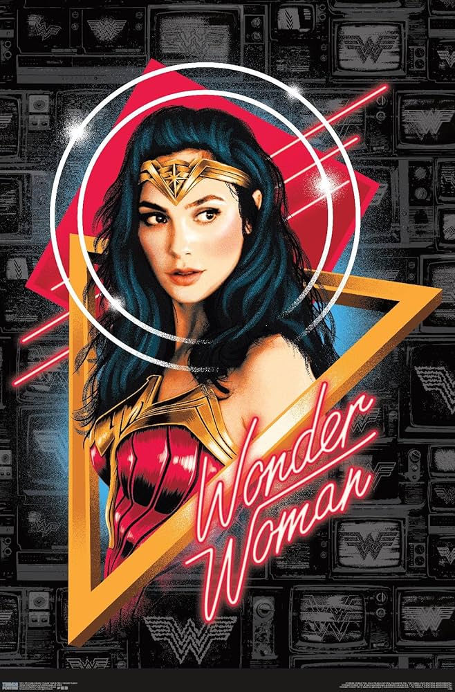 Amazon.co.jp: Trends International DCコミックス 映画ワンダー 1984