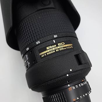 Amazon.com : NIKON 80-200mm F/2.8D ED IF Auto Focus-S (77mm) Lens