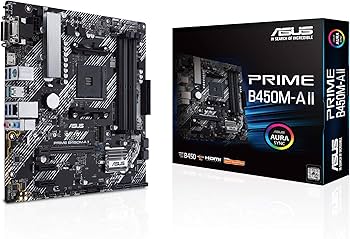 Amazon | ASUS Prime B450M-A II AMD AM4 (Ryzen 5000?3rd/2nd/1st Gen