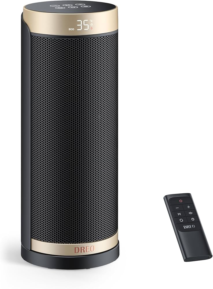 Amazon | DREO (ドレオ) セラミック ヒーター タワー型【40%節電対策