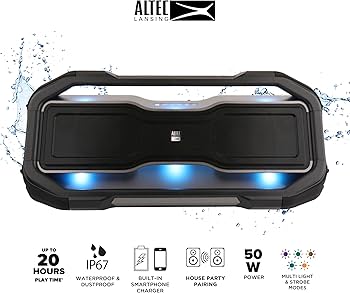 Amazon.com: Altec Lansing ROCKBOX Wireless Bluetooth Speaker