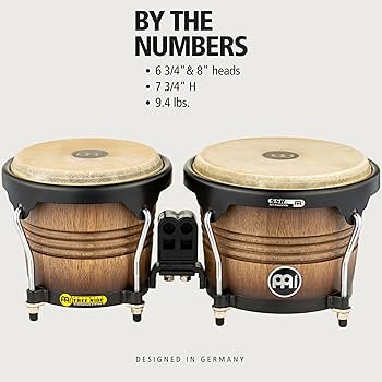 Amazon | MEINL Percussion マイネル ボンゴ Marathon Series Wood