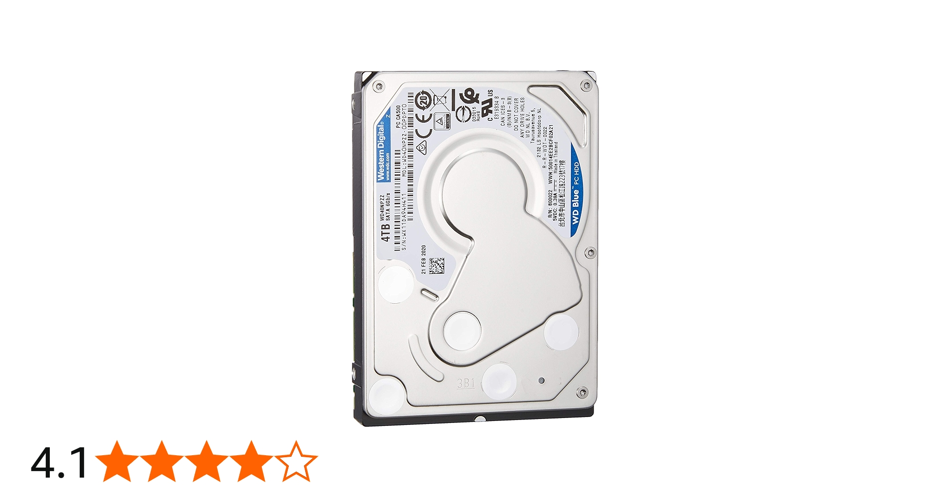 Amazon | Western Digital HDD 4TB WD Blue PC 2.5インチ 内蔵HDD