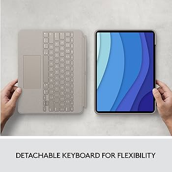 Amazon.com: Logitech Combo Touch iPad Pro 12.9-inch (5th, 6th gen