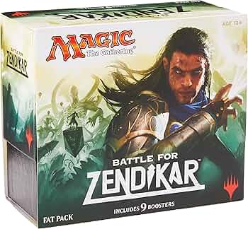 Amazon.com: Magic the Gathering (MTG) Battle for Zendikar - Fat