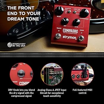 Amazon | Strymon 「COMPADRE」デュアル ボイス コンプレッサー