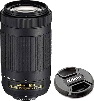 Nikon D5600 DSLR Camera with 18-55mm VR and 70-300mm Lenses +