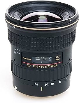 Amazon.com : Tokina AF 12-24mm f/4 AT-X 124 Pro DX II Lens - Nikon