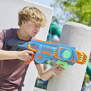 Amazon.com: Nerf Elite 2.0 Flipshots Flip-32 Blaster with 32 Dart