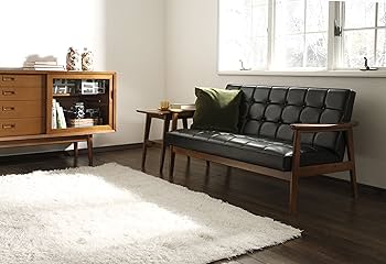 Amazon.co.jp: カリモク60 Kチェア 2シーター スタンダードブラック