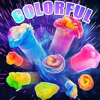 Amazon | ギャラクシースライムキット カラフル スラッジグーイフィ