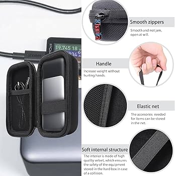 Amazon | Khanka 収納ケース 互換品 アンカー Anker 733 Power Bank