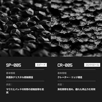 Amazon.co.jp: WALLHACK ガラスマウスパッド SP-005 ブラック