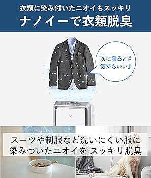 Amazon.co.jp: パナソニック 空気清浄機 ナノイー・エコナビ搭載 ~25畳