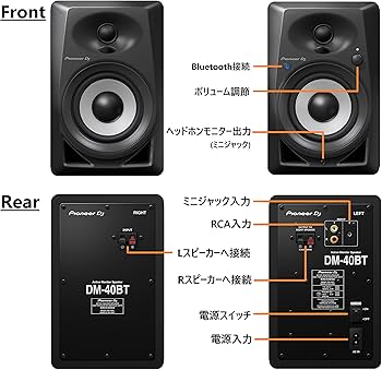 Amazon.co.jp: PioneerDJ Bluetooth対応 4インチアクティブモニター