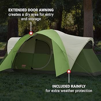 Amazon.co.jp: Coleman(コールマン) 8人用 Montana (モンタナ) テント