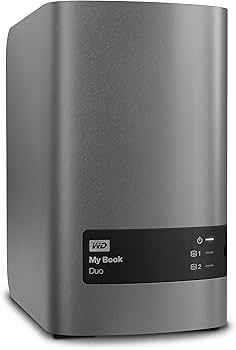 Amazon | WD HDD 外付けハードディスク 8TB My Book Duo WDBLWE0080JCH