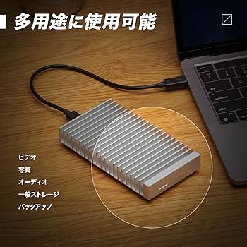 Amazon | 【OWC直営】USB4(USB-C) 40Gbps Express 1M2 外付けSSD