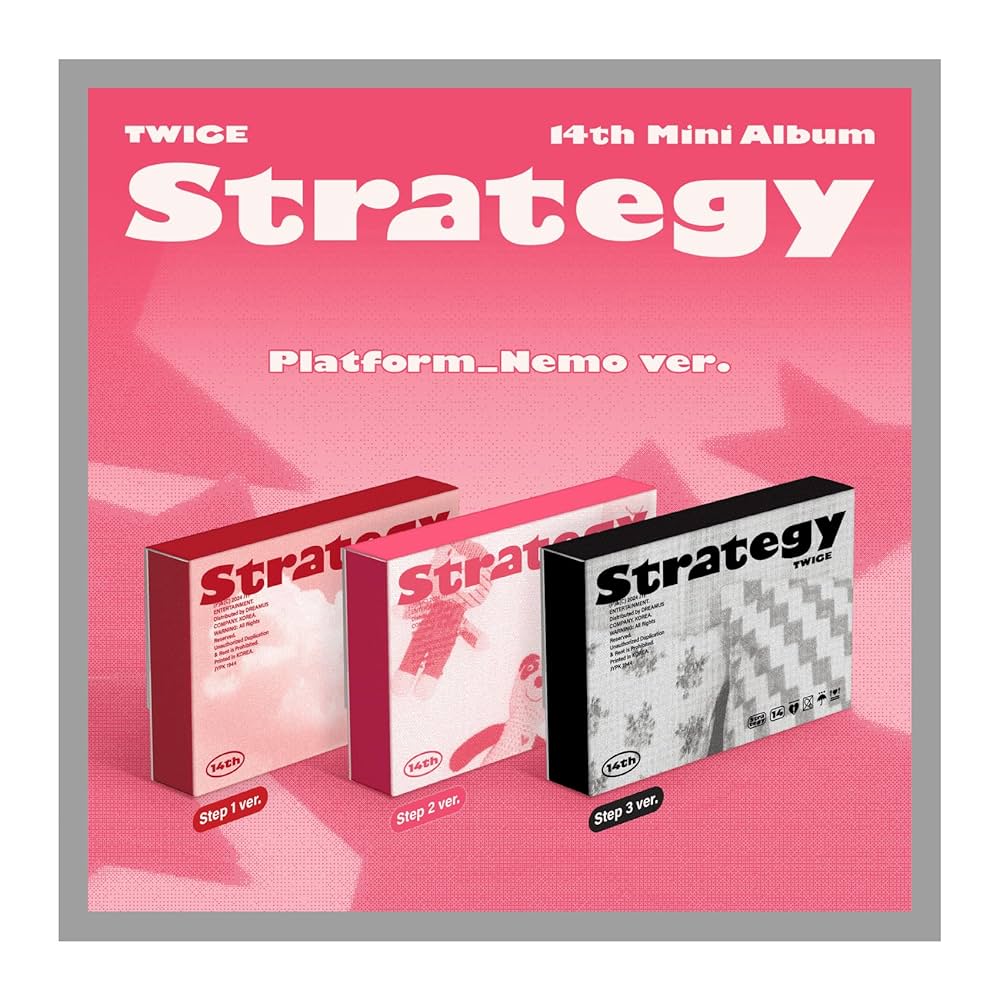 Amazon.co.jp: TWICE STRATEGY 14th Mini Album NEMO Step 1 Version