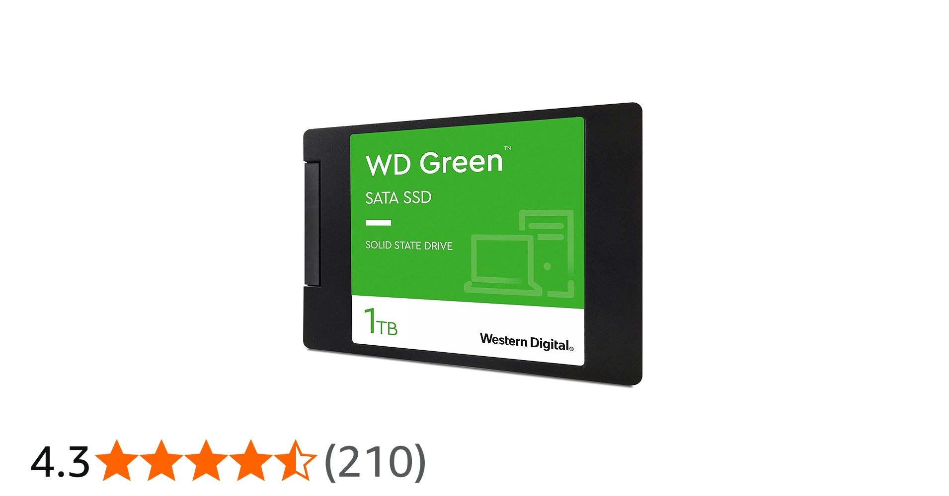 Amazon | ウエスタンデジタル 内蔵SSD 1TB WD Green PC換装 2.5インチ