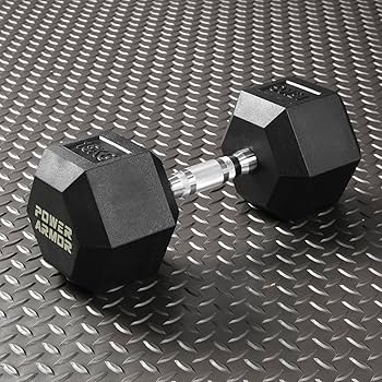 Amazon | POWER ARMOR（パワーアーマー）ラバーヘックスダンベル15KG