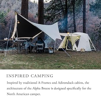 Amazon.com : Snow Peak Alpha Breeze Tent, Camping Tent, Easy Set